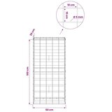  Gabion s žicom debljine 5 mm i mrežom 10x10 cm 50x30x100 cm - 30 cm 100 cm 50 cm | shoptok.hr