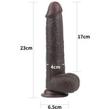 Lovetoy 2021 Sliding-Skin Dual Layer Dong 9.0" Brown | shoptok.hr