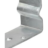  Sidra za ogradu 12 kom srebrne 10x6x15 cm pocinčani čelik | shoptok.hr