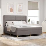 Box spring krevet Sivo-smeđa 180 x 200 cm tkanina Cijene