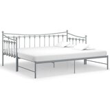  Izvlečni posteljni okvir siv iz kovine 90x200 cm, (20606288) | Shoptok.si