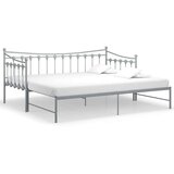  Za krevet na razvlačenje sivi metalni 90 x 200 cm | shoptok.hr