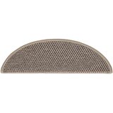  Samoljepljivi otirači za stepenice 15 kom 56x17x3 cm tamnobež | shoptok.hr