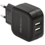 Qoltec 50186 Charger 17W | 5V | 3.4A | 2xUSB | shoptok.hr
