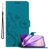 Cadorabo Huawei MATE 30 PRO v klasična rožnata zlata - ovitek v cvetličnem dizajnu z magnetnim zapiranjem, stoječo funkcijo in režami za kartice, (20564033) | Shoptok.si