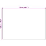  Tepisi za područja PALMERAS Antracit 170 x 120 cm Poliester | shoptok.hr