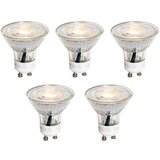 LUEDD Set van 5 GU10 50mm LED lampen helder 3W 230 lm 2700K | Shoptok.si