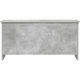  Skladišni kovčeg s pohranom Betonska siva 100 x 40 x 50 cm | shoptok.hr