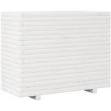 Maison Chic Vrtno cvetlično korito - Cvetlični Lonec belo 90x40x72 cm trdna borovina, (21788888) Cene
