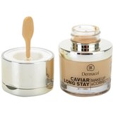 Dermacol Caviar Long Stay dolgoobstojni tekoči puder z izvlečki kaviarja in izpopolnjevalni korektor odtenek fair 30 ml Cene