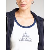 Calvin Klein Jeans Majica svetlo bež / marine | Shoptok.si