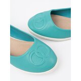 Shelvt Women's blue ballerinas | shoptok.hr