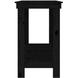  Radni stol Crna 180x50x80 cm od masivne borovine | shoptok.hr