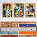 Wallity Set uramljenih slika 3NTC_UNPP09, 3 Dela | ePonuda.com