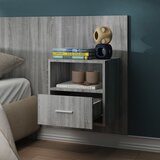  Zidni noćni ormarići 2 kom boja sivog hrasta sonome | shoptok.hr