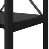 vidaXL Police za knjige Crni hrast 60 x 30 x 153 cm Konstruirano drvo | shoptok.hr
