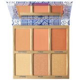 Bh Cosmetics paleta za obraz - Blush & Highlighter Palette - Glowing in Greece | Shoptok.si