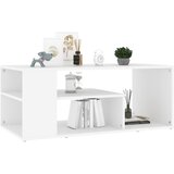  Stolić za kavu bijeli 100 x 50 x 40 cm od konstruiranog drva | shoptok.hr