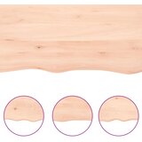 Stolna ploča 100x50x(2-4) cm od netretirane masivne hrastovine | shoptok.hr