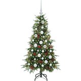 vidaXL Umetno Zložljivo Božično Drevo Zelena 120 cm PE in PVC | Shoptok.si