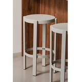 noo.ma Svijetlo siva željezna barska stolica (visine sjedala 65 cm) Doon – | shoptok.hr