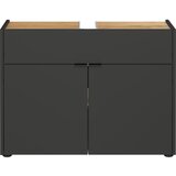 Germania antracitno siva omarica za pod umivalnik 80x60 cm forano Cene