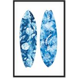  Slika - Water Fun (1 Part) Vertical 80x120 U crnom drvenom okviru | shoptok.hr