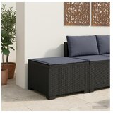 vidaXL Fotelja za jedan s Jastukom Izgled Ratan PP Antracit - Antracit Sofa s svijetlosivim jastučićem | shoptok.hr