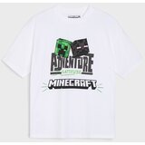 Sinsay Pamučna oversize majica s printom Minecraft | shoptok.hr