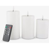  LED svijeće, 3 komada, Bijele | Eponuda.ba