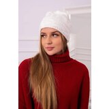  Cap with fleece Edyta K298 ecru Cijene