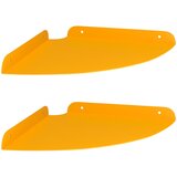  Lebdeća polica s policom s pohranom 2 pcs Žuta 24 x 24 x 2 cm | Eponuda.com