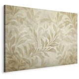  Slika - Botanical Motif with Leaves and Vines in Sand Colors 30x20 Standard | shoptok.hr