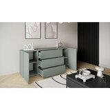 P & B Široka Komoda Berlin, Žajbljevo Zelena | Shoptok.si