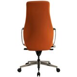 MID.YOU PISARNIŠKI STOL tekstil rjava | Shoptok.si