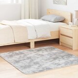  Čupavi tepih s visokim vlaknima NAVARRA srebrnosiva 120x120cm | Eponuda.com