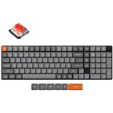 KEYCHRON K17 Max QMK Brezžična mehanska tipkovnica Bela LED / Low Profile / Brown / K17M-A1, (22107823) Cene
