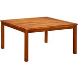 vidaXL Vrtna klubska mizica 85x85x45 cm trden akacijev les Cene