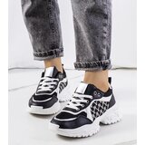 Gemre White and black women's sneakers Florival Cene