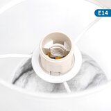 Aigostar Stona lampa 1xE14/40W/230V bela | Eponuda.com