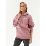 Converse Jopa Wordmark Fleece Hoodie Emb 10025690-A11 Roza Regular Fit