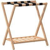 vidaXL Stojalo za prtljago 68x38x58 cm bambus | Shoptok.si