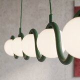  Luster na sajli SINUS 5xG9/8W/230V zelene boje | Eponuda.com
