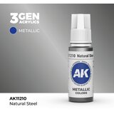 AK Interactive Natural Steel 17ml - 3rd Gen Akrilna Boja AK11210 u