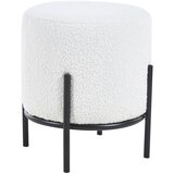Livetastic Tabure Bouclé, Bela | Shoptok.si