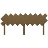  Uzglavlje za krevet boja meda 178x3x80,5 cm masivna borovina | Eponuda.com