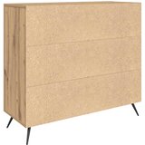  Kreveta Umjetnički hrast 89,5 x 34 x 80 cm Konstruirano drvo | shoptok.hr