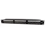Patch panel CAT6 24-portov, zaščiten, 1U, (21483950)