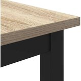 Stol Sonoma hrast 100 x 50 x 76 5 cm Inženjerska drva i čelik | shoptok.hr
