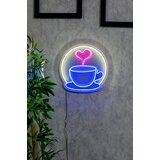 Wallity dekorativno led osvetljenje coffee cup, plavo Cene